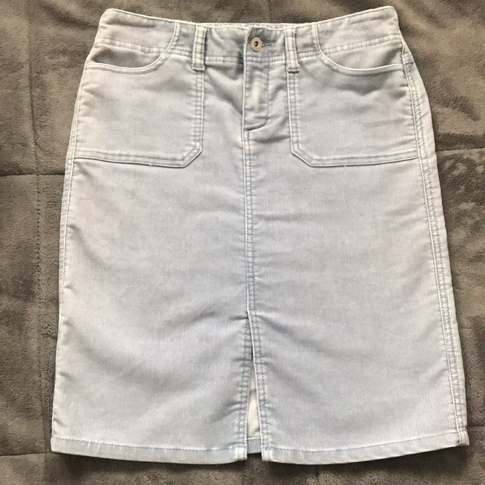 Corduroy skirt